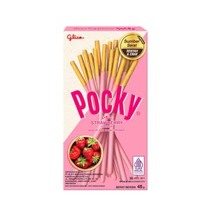 Cek Halal Pocky Biskuit Stik Rasa Stroberi BPOM