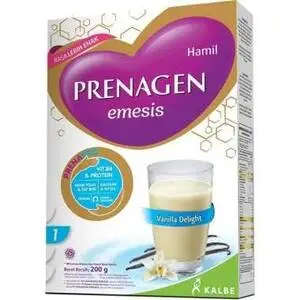 Cek Halal Prenagen Emesis (Design R23) Minuman Khusus Ibu Hamil Rasa Stroberi BPOM