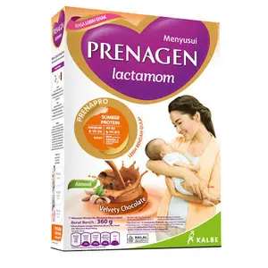 Cek Halal Prenagen Lactamom (Desain Rj24) Minuman Khusus Ibu Menyusui Dengan Almond Dan Kedelai BPOM