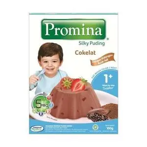 Cek Halal Promina Makanan Pendamping ASI Kudapan Puding Instan Rasa Cokelat Untuk Bayi Usia 9-12 Bulan BPOM
