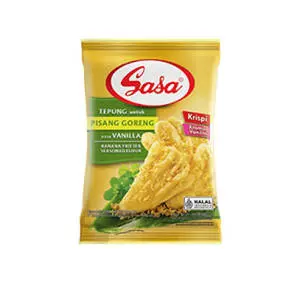 Cek Halal Sasa Tepung untuk Pisang Goreng Rasa Vanilla BPOM