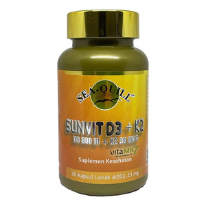 Cek Halal Sea-Quill Sunvit D3 + K2 BPOM