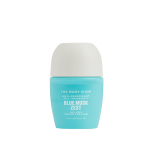 Cek Halal The Body Shop Anti-Perspirant Blue Musk Zest BPOM
