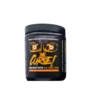 Cek Halal The Curse Pangan Tambahan untuk Olahragawan Tinggi Energi Protein Rasa Jeruk Mangga (Orange Mango) BPOM