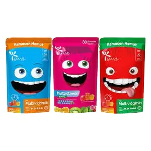 Cek Halal Youvit (Desain Label 5) Kembang Gula Lunak Jeli Rasa Stroberi, Jeruk, dan Nanas BPOM