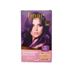 Cek Halal iMac Permanent Hair Color 766 Deep Purple BPOM