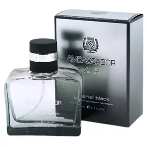 Cek Halal Ambassador Eau De Parfum Vaporisateur Natural Spray V.I.P Imperial Black BPOM