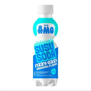 Cek Halal Amo Minuman Berkabonasi Rasa Susu Soda Fizzy Easy Original Flavor BPOM