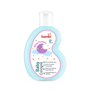 Cek Halal Bambi Baby Cologne Milky Powdery BPOM