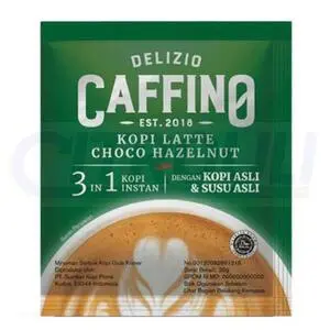 Cek Halal Caffino Minuman Serbuk Kopi Gula Krimer Rasa Cokelat Hazelnut (Kopi Latte Choco Hazelnut) BPOM