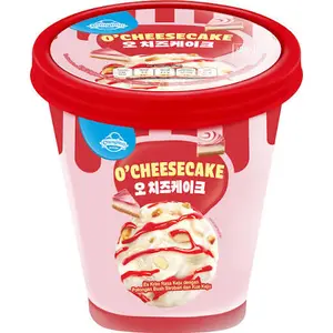 Cek Halal Campina Es Krim Rasa Keju dengan Potongan Buah Stroberi dan Kue Keju (OCheesecake) BPOM