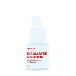 Cek Halal Dexskin By Derma Express Exfoliating Solution With Succinic Acid & Glycolic Acid BPOM