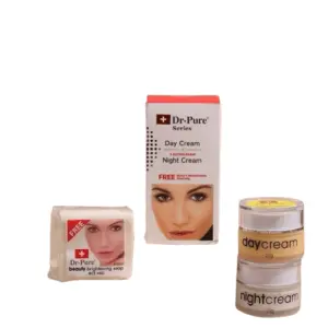 Cek Halal Dr-Pure Series (Dr Pure 3 Active Glow Night Cream, Dr Pure 3 Active Ultimate Day Cream, Dr-Pure Beauty Brightening Soap - Rice Milk) BPOM