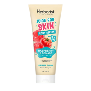 Cek Halal Herborist Juice For Skin Body Serum Raspberry & Tomato Extracts BPOM