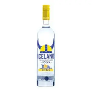 Cek Halal Iceland Vodka Beraroma Jeruk (Mengandung Alkohol +- 40% vv) BPOM