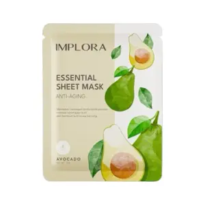 Cek Halal Implora Essential Sheet Mask Anti-Aging BPOM