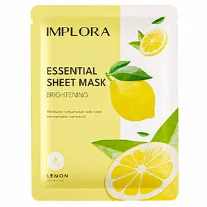 Cek Halal Implora Essential Sheet Mask Brightening BPOM