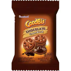 Cek Halal Inafood - Goodbis Biskuit Krim Rasa Cokelat BPOM