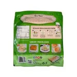 Cek Halal Javasuperfood Kulit Lumpia Bentuk Bulat Rice Paper Round BPOM