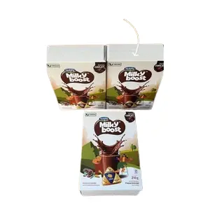Cek Halal Milky Boost Minuman Serbuk Sereal Dengan Kedelai Rasa Coklat BPOM