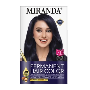 Cek Halal Miranda Hair Color MC-15 Blue Black 2.10 BPOM