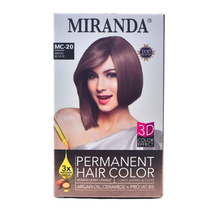 Cek Halal Miranda Hair Color MC-20 Smokey Ash 8.10 BPOM