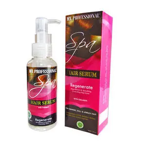 Cek Halal Mx Professional Regenerate Nourishment & Smoothing Controlling Care Hair Serum With Collagen BPOM