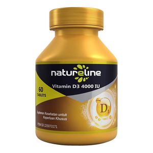 Cek Halal Natureline Vitamin D3 4000 IU BPOM