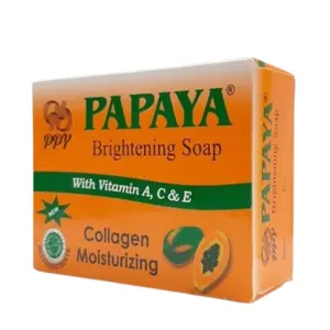 Cek Halal Newr Papaya Scent Beauty Soap With Vitamin E BPOM