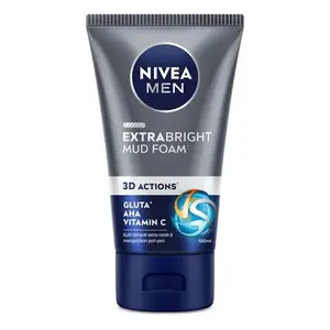 Cek Halal Nivea Men Extra Bright Mud Foam BPOM