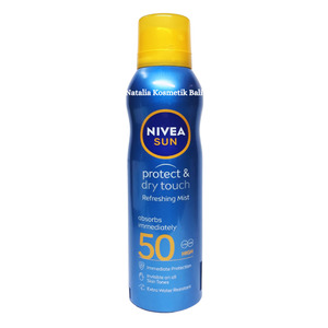 Cek Halal Nivea Sun Protect & Dry Touch Refreshing Mist SPF 50 BPOM