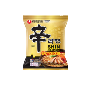 Cek Halal Nongshim Farmers Heart Mi Instan Rasa Ayam Pedas (Shin Ramyun Spicy Chicken Flavour) BPOM