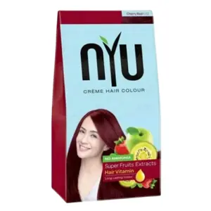 Cek Halal Nyu Creme Hair Colour Cherry Red + Bleach BPOM