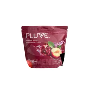 Cek Halal Pluve Minuman Serbuk Rasa Plum dan Delima BPOM
