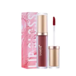 Cek Halal Saniye Dewy Lip Gloss L1237 6# BPOM