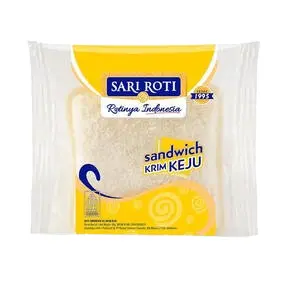 Cek Halal Sari Roti Roti Sandwich Kulit Gandum Isi Krim Keju BPOM
