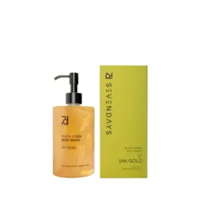 Cek Halal Seven Days Black Opium Body Wash 24K Gold BPOM