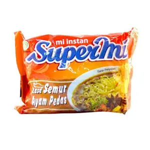Cek Halal Supermi Mi Instan Rasa Semur Ayam Pedas BPOM