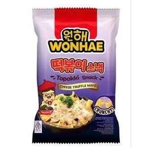 Cek Halal Wonhae Makanan Ringan Ekstrudat Rasa Cheese Buldak BPOM