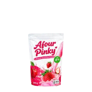 Cek Halal Afour Pinky Minuman Serbuk Rasa Stroberi BPOM