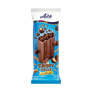 Cek Halal Aice Es Krim Rasa Cokelat dan Malt dengan Butiran Biskuit Cokelat (Crispy Balls and Chocolate Malt) BPOM