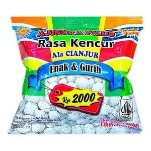 Cek Halal Ajisuka Pilus Rasa Kencur Ala Cianjur BPOM
