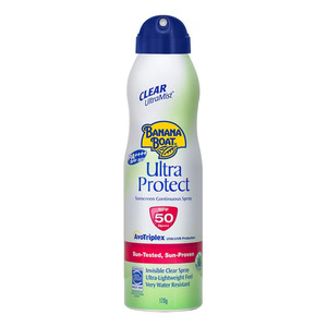 Cek Halal Banana Boat Ultra Protect Sunscreen Continuous Spray SPF 50 PA++++ BPOM