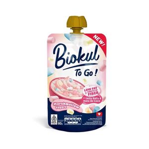 Cek Halal Biokul - To Go Yogurt Rasa Marshmallow BPOM