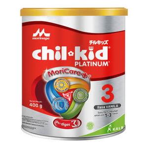 Cek Halal Chil Kid Platinum (Desain R21) Susu Pertumbuhan Untuk Usia 1-3 Tahun Rasa Vanila BPOM