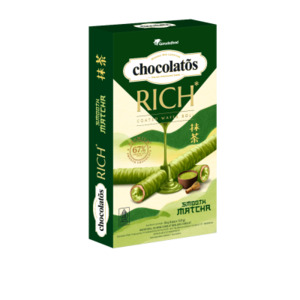 Cek Halal Chocolatos Rich Wafer Roll Salut Dan Isi Krim Teh Hijau (Matcha) BPOM
