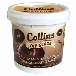 Cek Halal Collins Cokelat Pasta (Dip Glaze Chocolate) BPOM