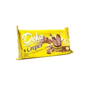 Cek Halal Deka Wafer Crepes Rasa Cokelat Pisang (Chocobanana) BPOM