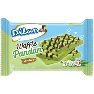 Cek Halal Dilan Kue Wafel Pandan Kelapa Rasa Cokelat BPOM