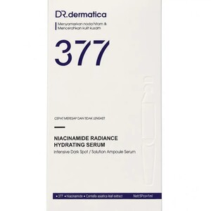 Cek Halal Dr. Dermatica 377 + Niacinamide Radiance Hydrating Serum BPOM